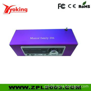 Aluminium Alloy Portable MP3 Speaker New Arrival (206)